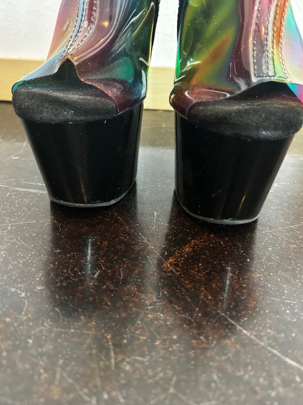 Adore Rainbow Pleaser Boots - Picture 3 of 5